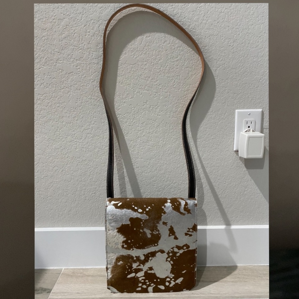Custom Cowhide Crossbody bag